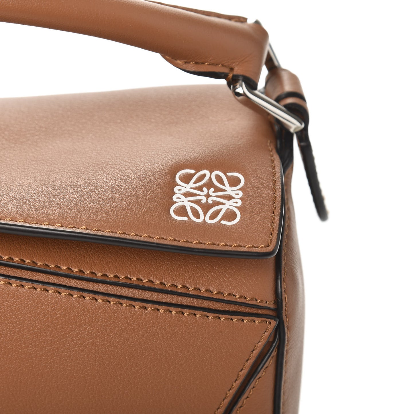 Calfskin Small Puzzle Bag Tan