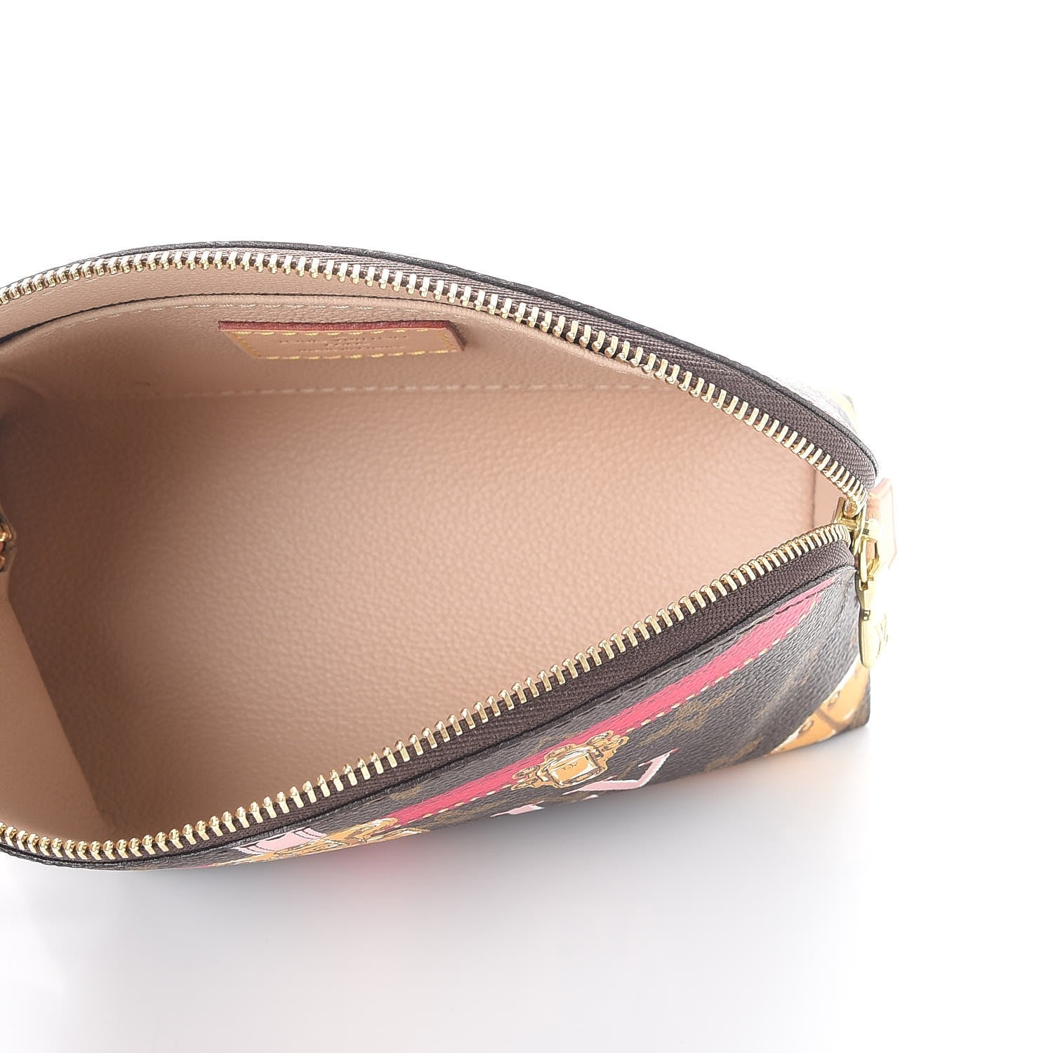 Louis Vuitton Monogram Summer Trunks Cosmetic Pouch PM 5 of 7