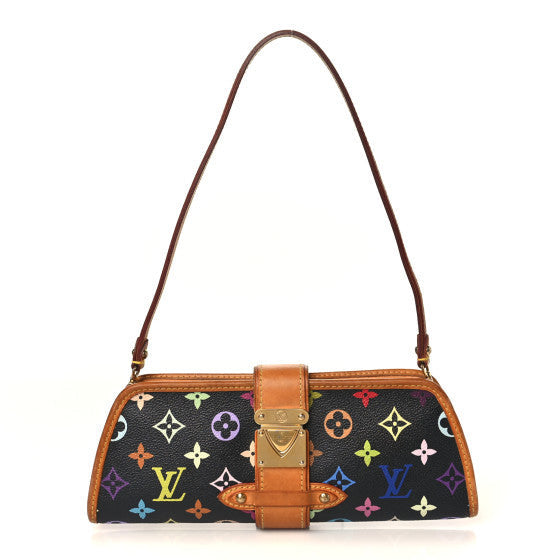 Louis Vuitton Monogram Multicolor Shirley Black 1 of 1