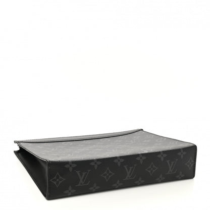 Louis Vuitton Monogram Eclipse Pochette Voyage MM 4 of 8