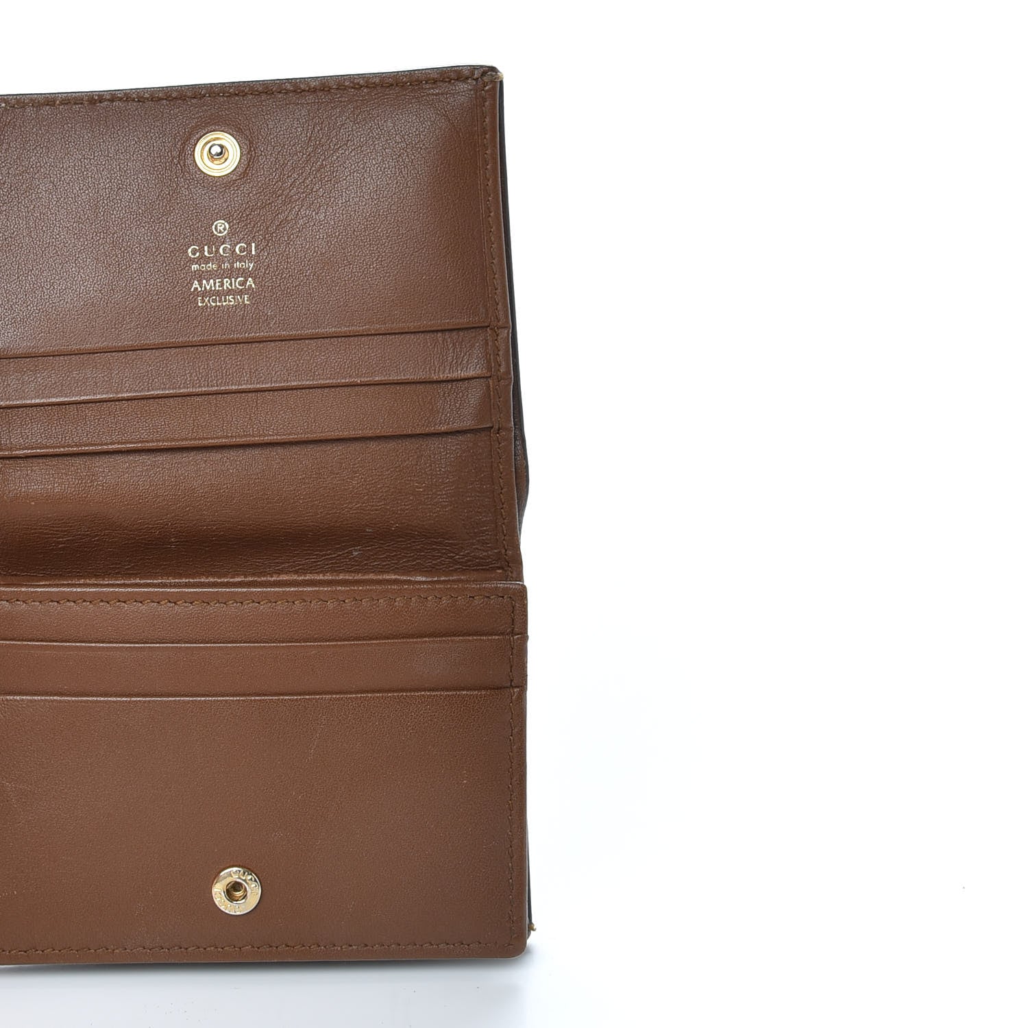 Gucci GG Supreme Monogram Rose Embroidered Print Card Case 5 of 8