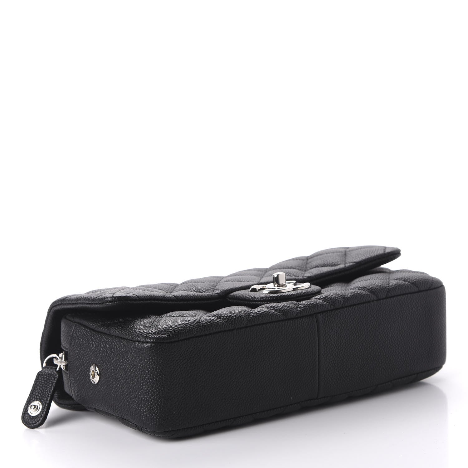 Chanel Caviar Quilted Medium Easy Flap Black 4 of 11