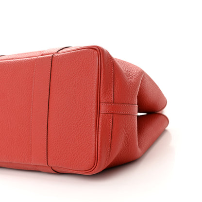 Hermes Vache Country Garden Party 36 MM Rouge Duchesse 10 of 10
