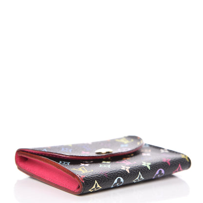 Louis Vuitton Monogram Multicolor Business Card Holder Black Grenade 4 of 10