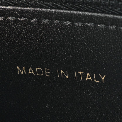 Christian Dior Lambskin Signature CD Vanity Case Black 7 of 11