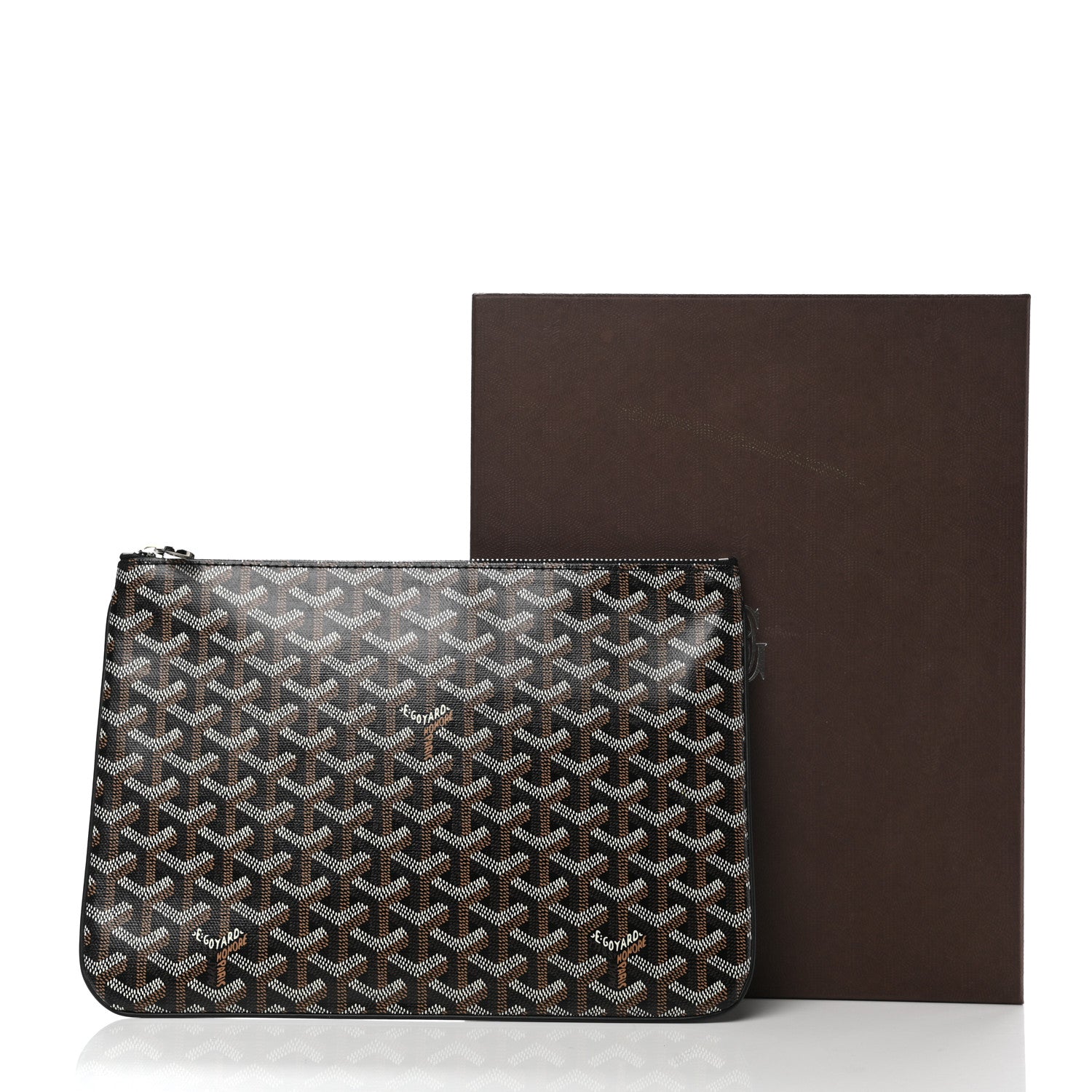 Goyard Goyardine Senat Pochette MM Black 8 of 8