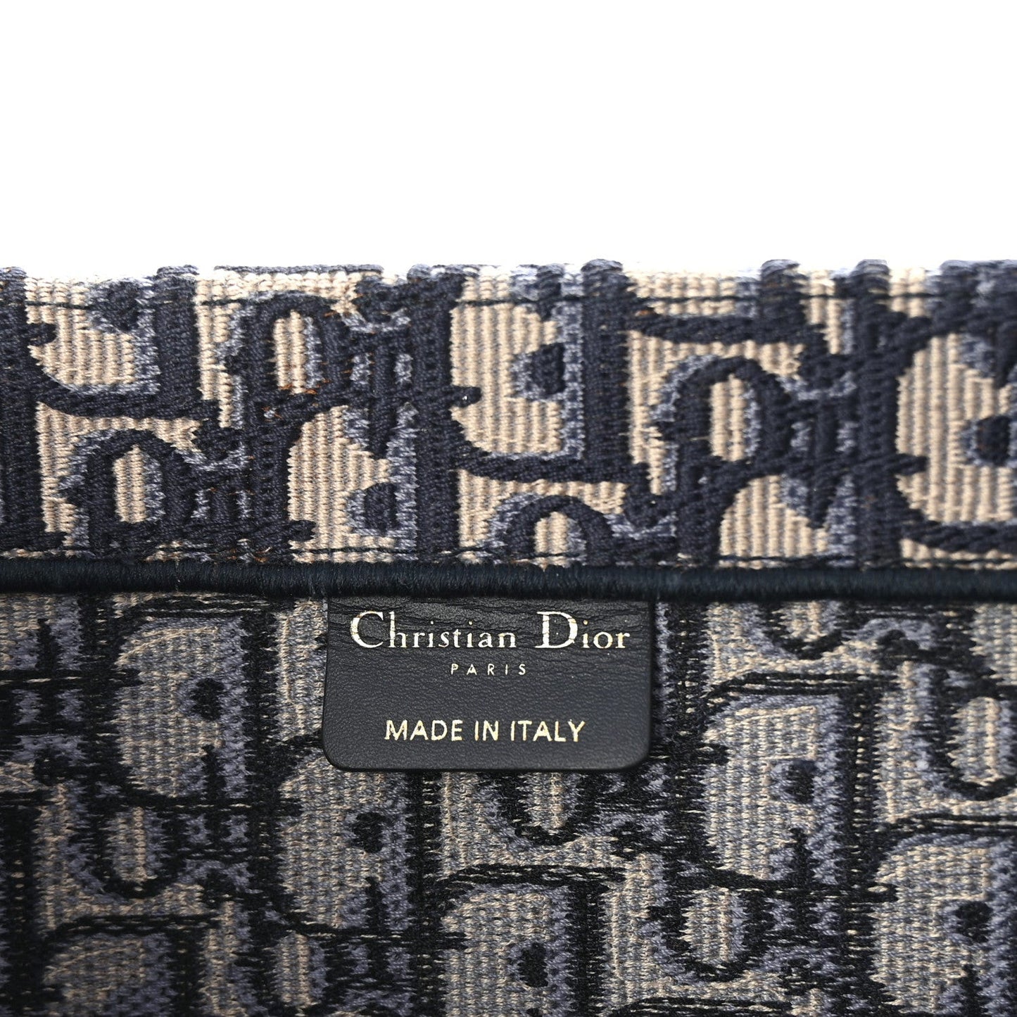 Oblique Medium Book Tote Blue Multicolor