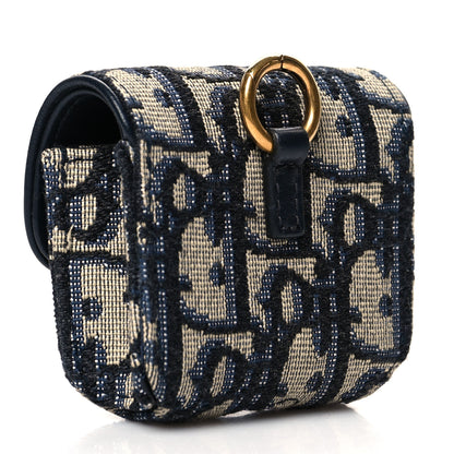 Christian Dior Oblique Saddle Airpods Pro Case Blue 3 of 9