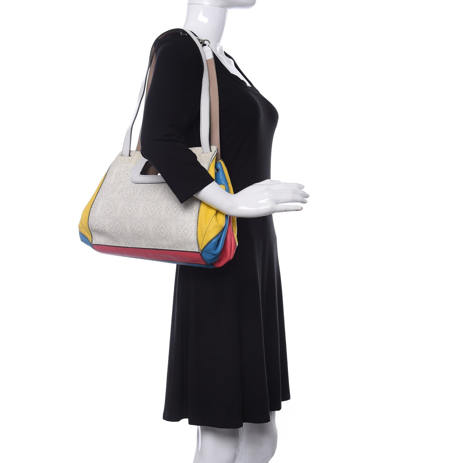 Loewe Calfskin Anagram Kite Bag Multicolor 2 of 13