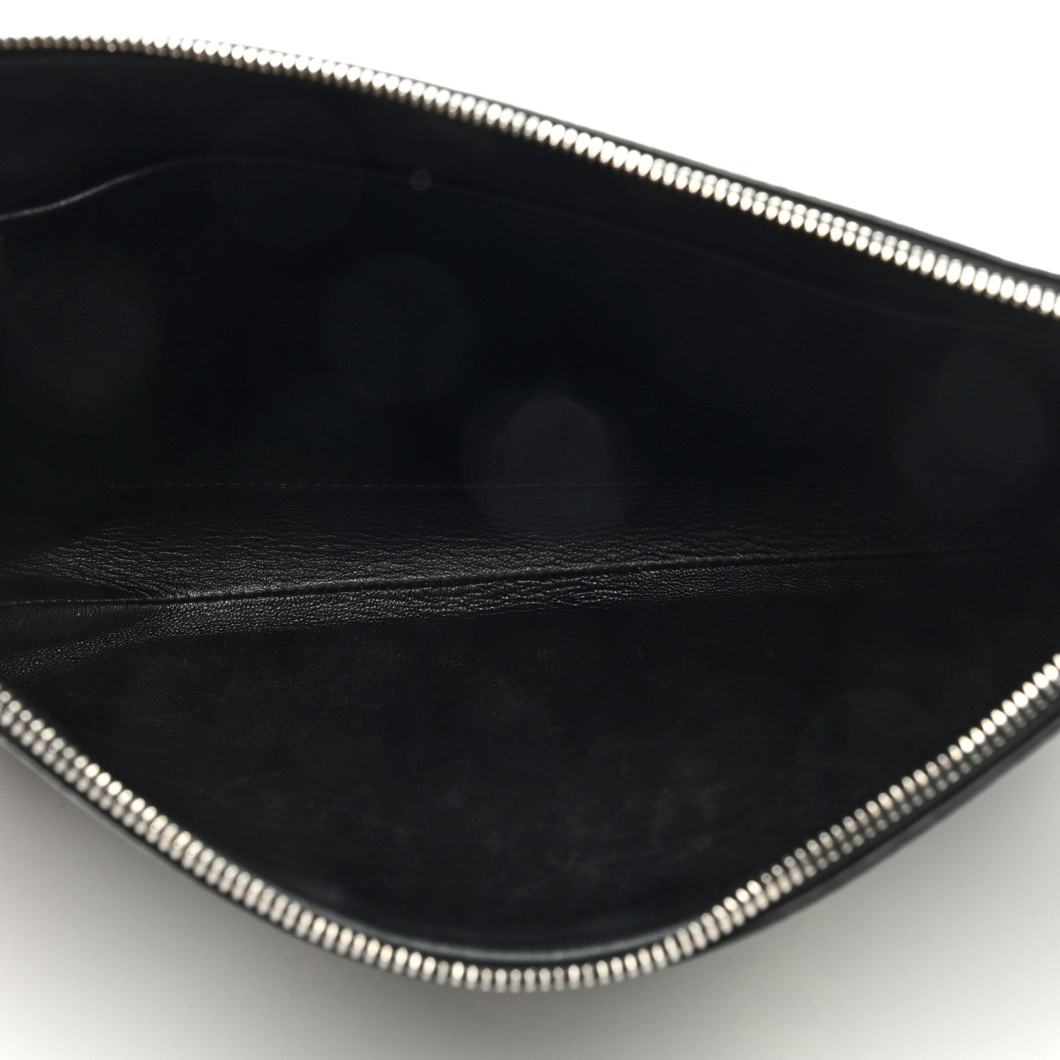 Balenciaga X THE SIMPSONS Calfskin Logo Zip Pouch Black 5 of 6