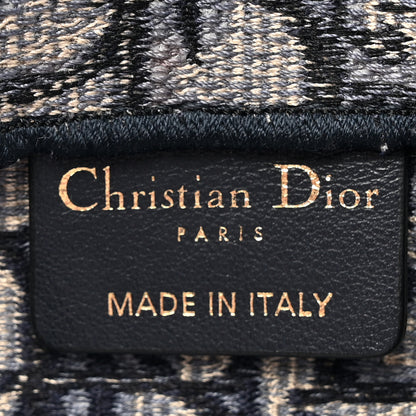 Christian Dior Oblique Slim Saddle Pouch Blue 6 of 10