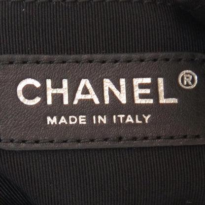 Chanel Vinyl Stretch Spirit Large Cabas Tote Black 6 of 9