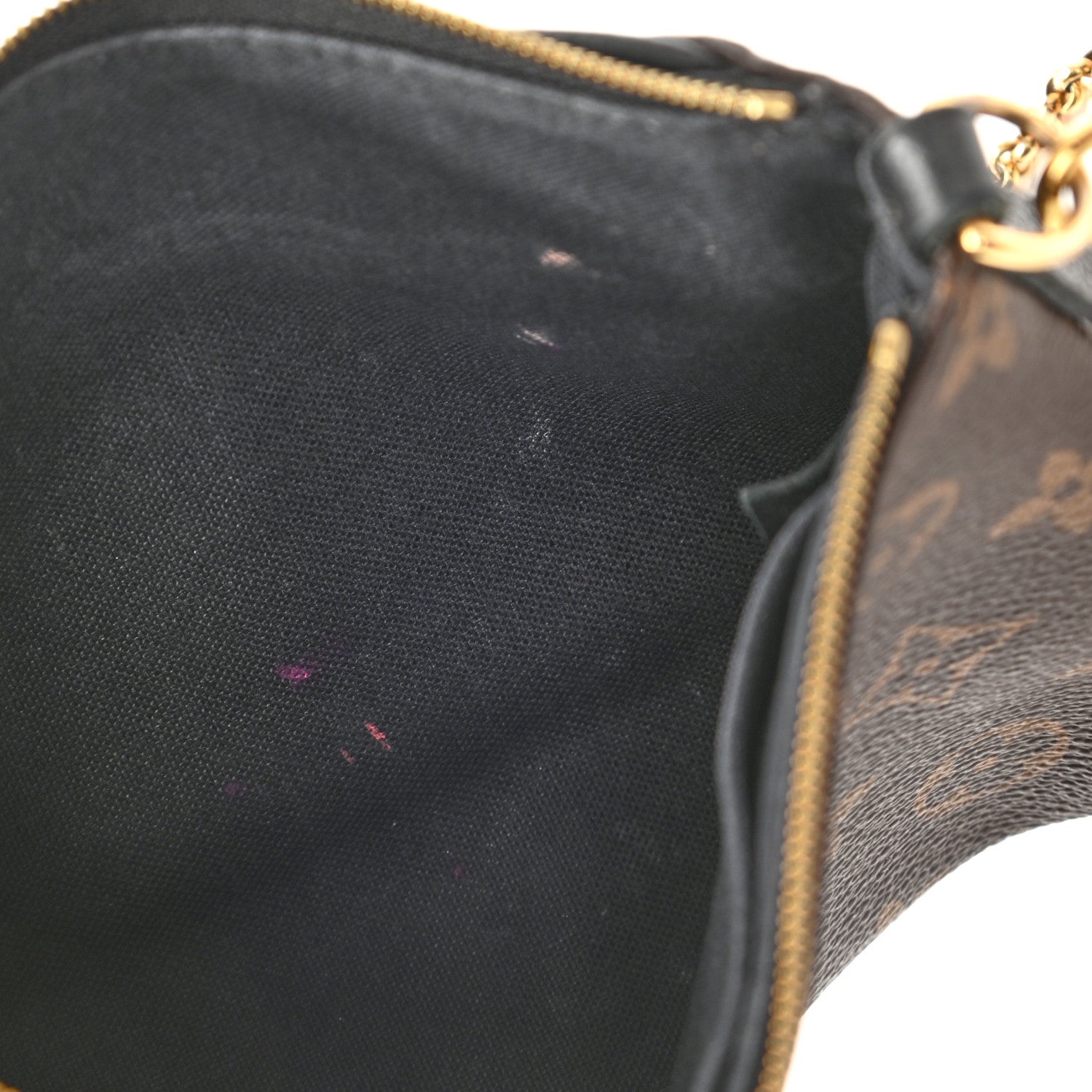 Louis Vuitton Monogram Pallas Clutch Black 9 of 9