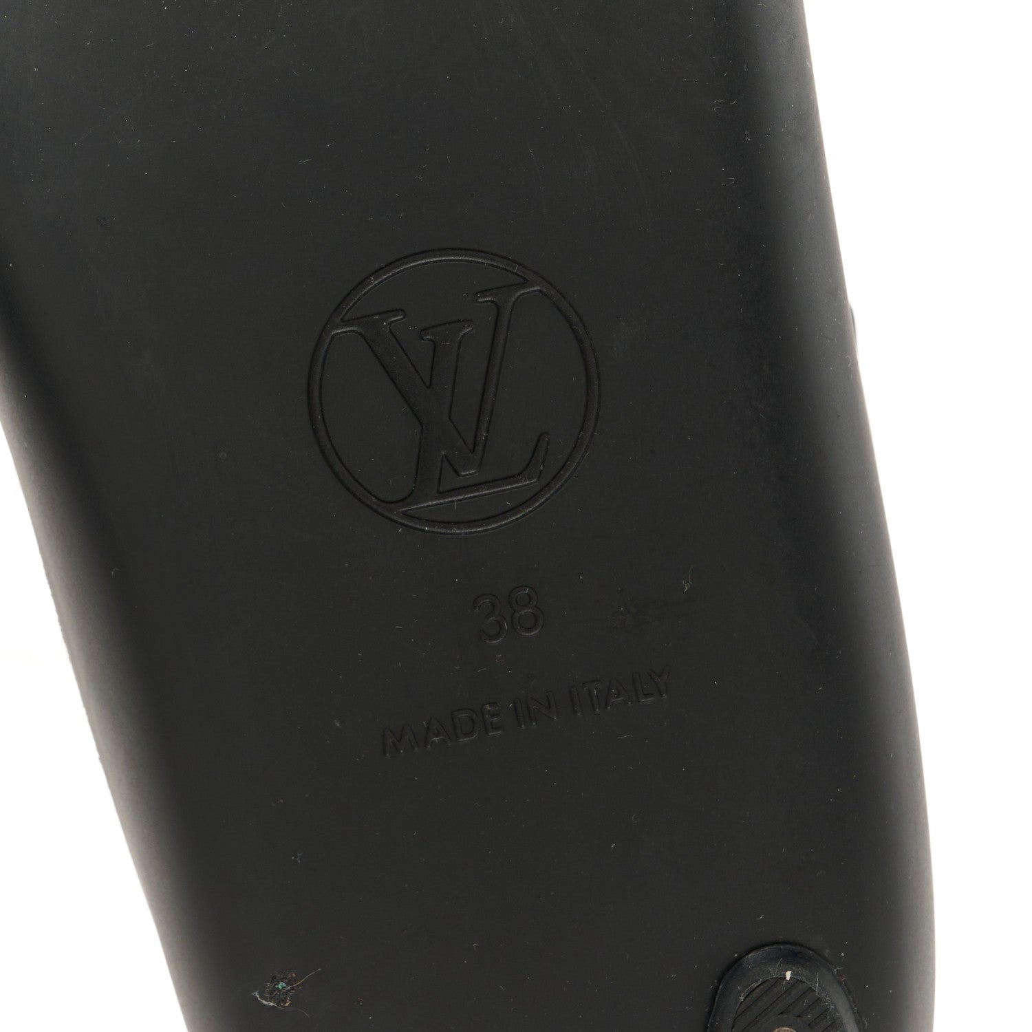 Louis Vuitton Monogram Sunbath Flat Mule Sandals 38 Black 9 of 11