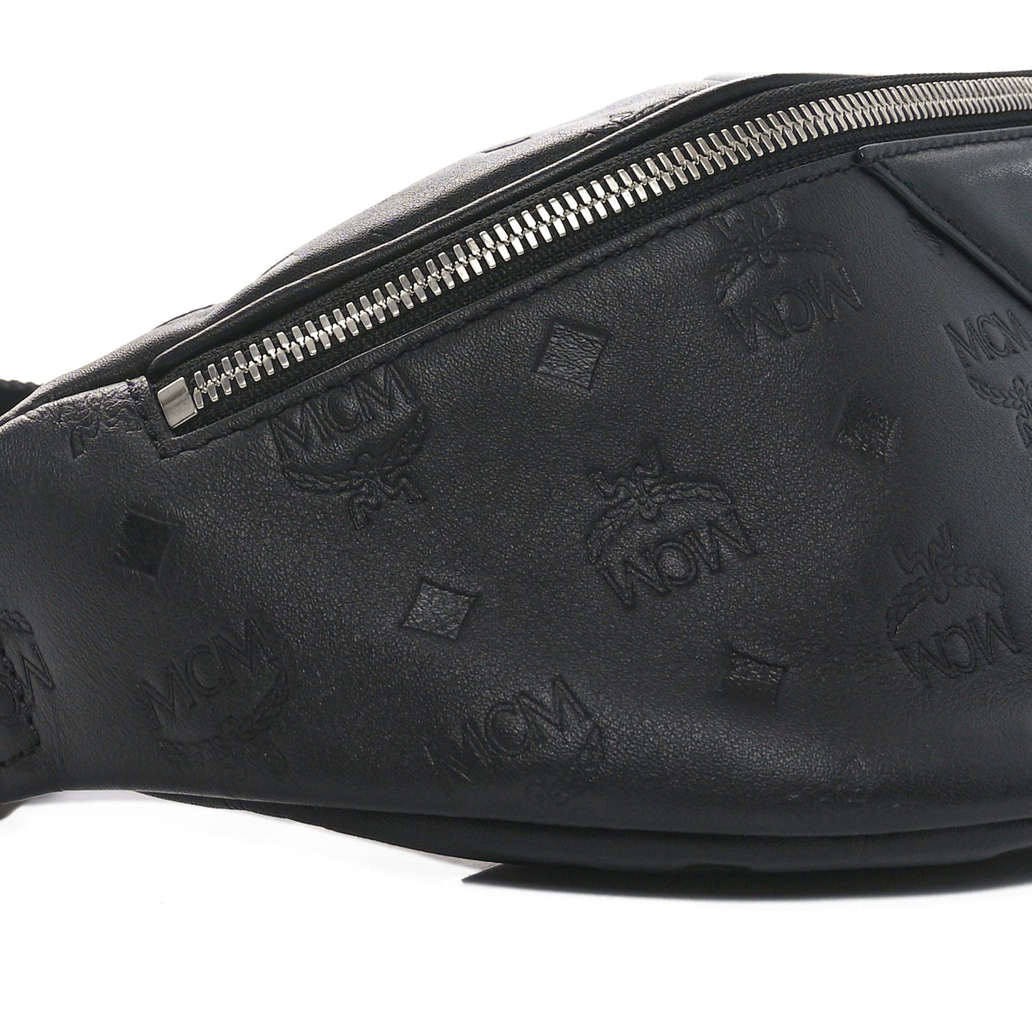 Calfskin Ottomar Monogram Fursten Belt Bag Black