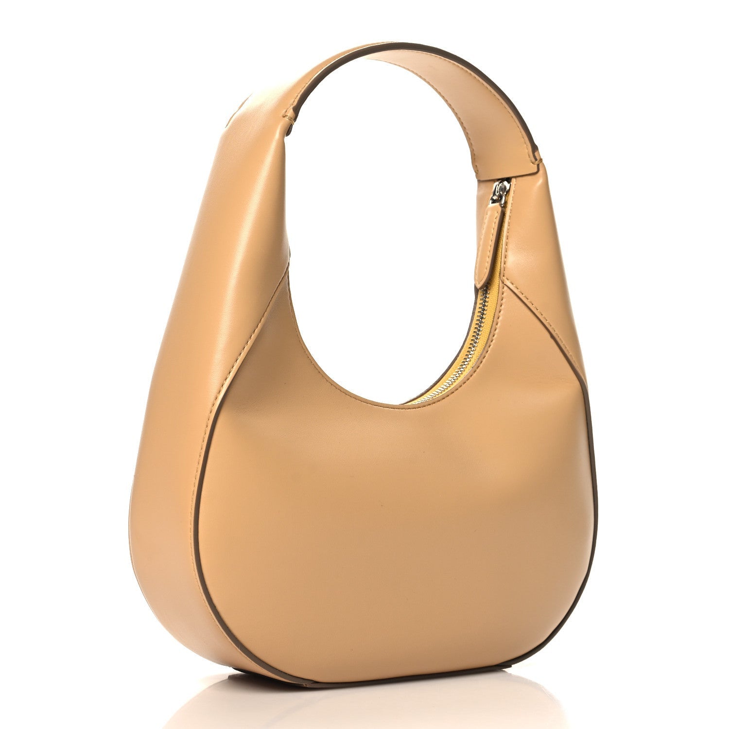 Stella McCartney Eco Alter Nappa Perforated Logo Small Hobo Cornflake 3 of 7