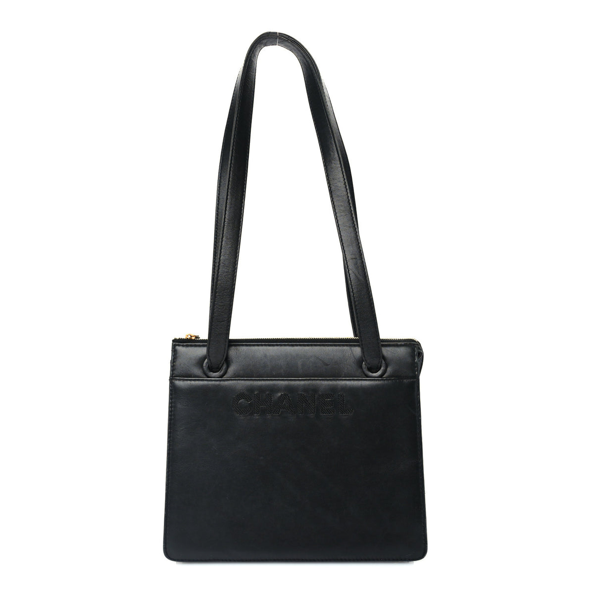Lambskin Shoulder Bag Black