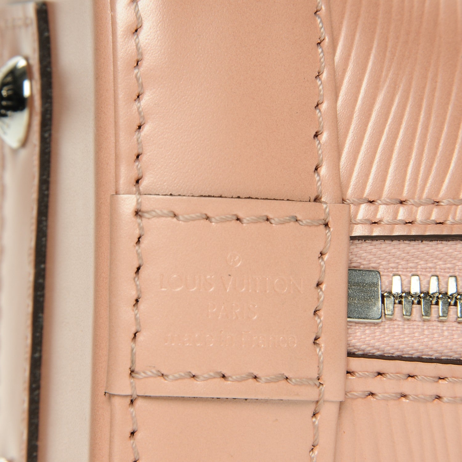 Louis Vuitton Epi Alma BB Rose Nacre 5 of 6