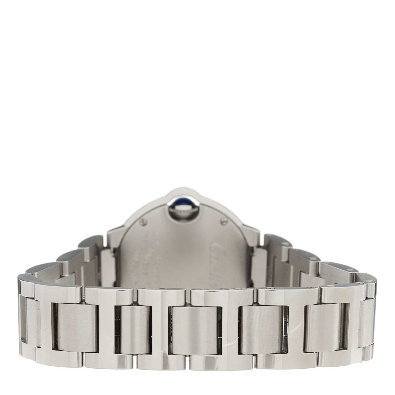 Cartier Stainless Steel Diamond Bezel 28mm Ballon Bleu De Cartier Quartz Watch 2 of 4