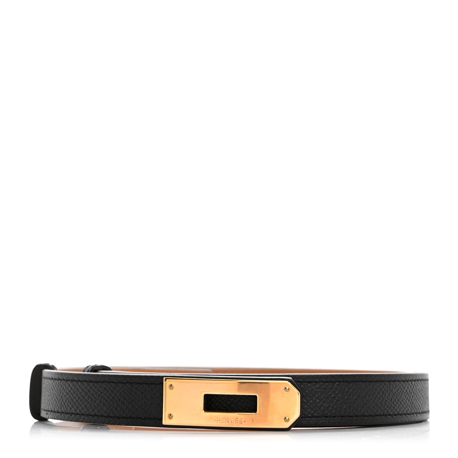Hermes Epsom Kelly Belt Black 1 of 6