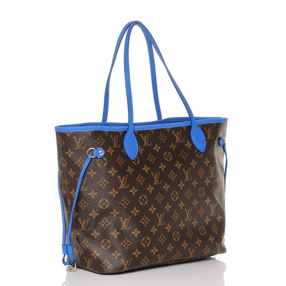 Louis Vuitton Monogram Articles de Voyage Ikat Neverfull MM Grand Blue 3 of 6