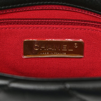 Chanel Lambskin Quilted Medium Chanel 19 Flap Black 6 of 11