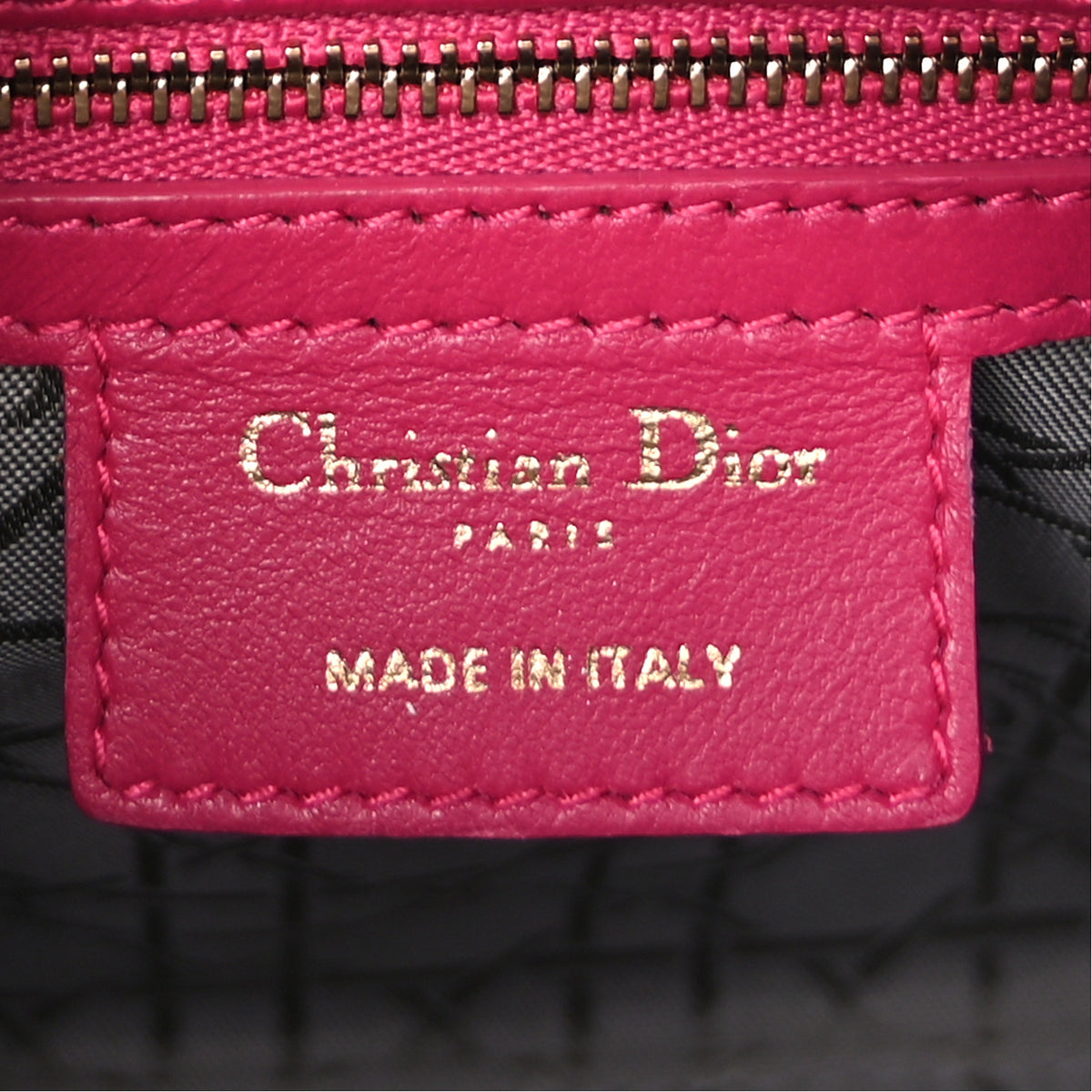 Christian Dior Lambskin Cannage Medium Lady Dior Pink 5 of 8