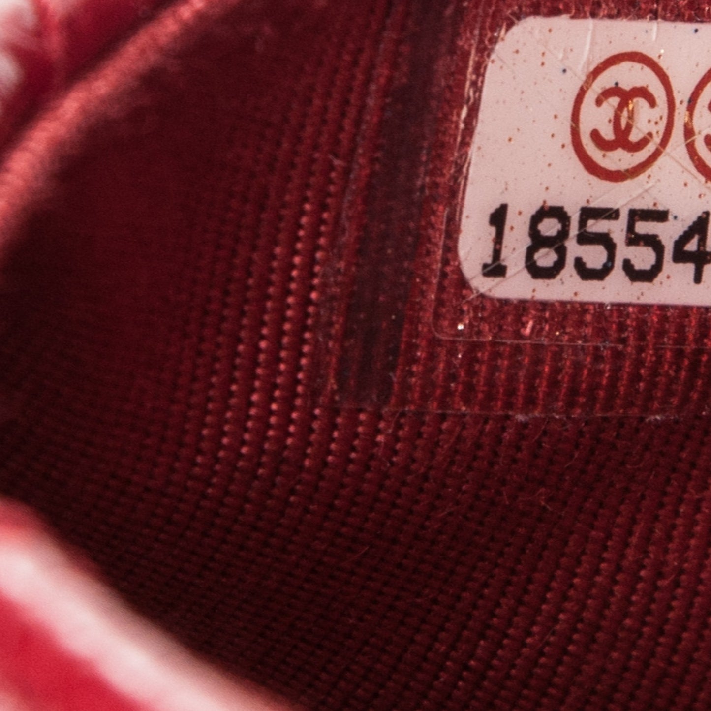 Caviar Quilted Coin Purse Red