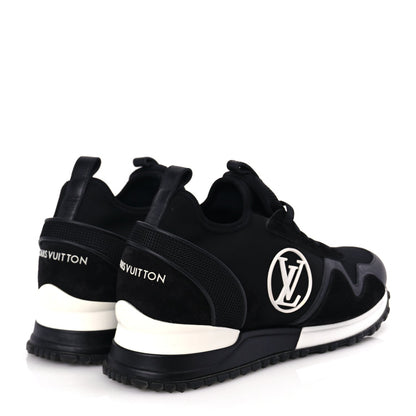 Louis Vuitton Calfskin Run Away Sneakers 38 Black 5 of 10