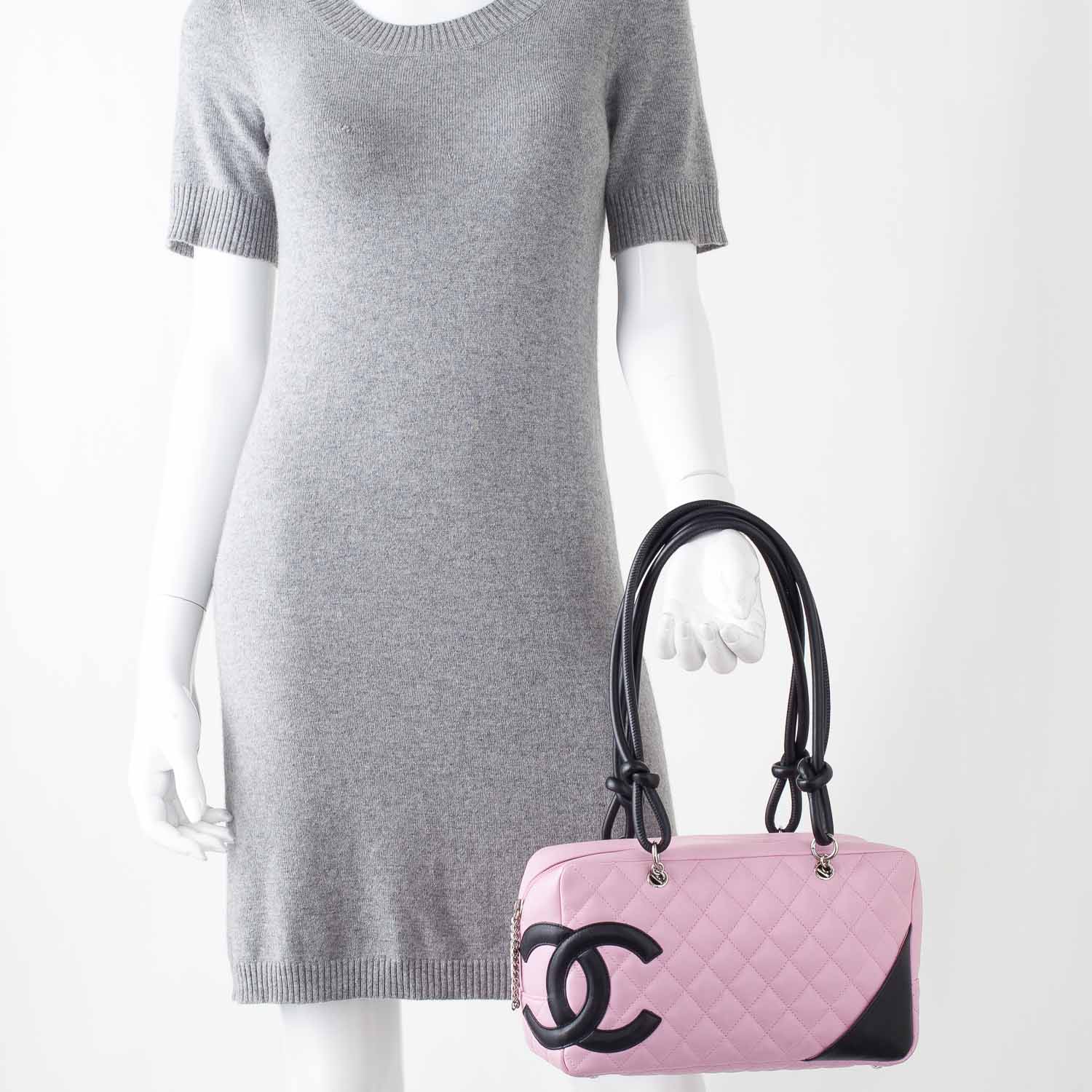 Chanel Cambon Large Bowler Pink 2 of 8