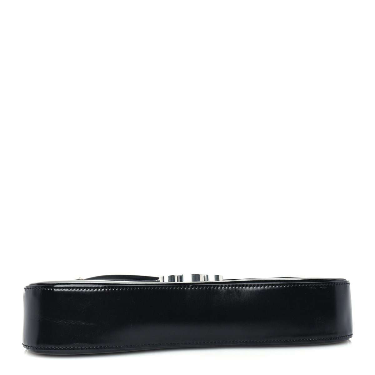 Shiny Calfskin Medium Lola Bag Black