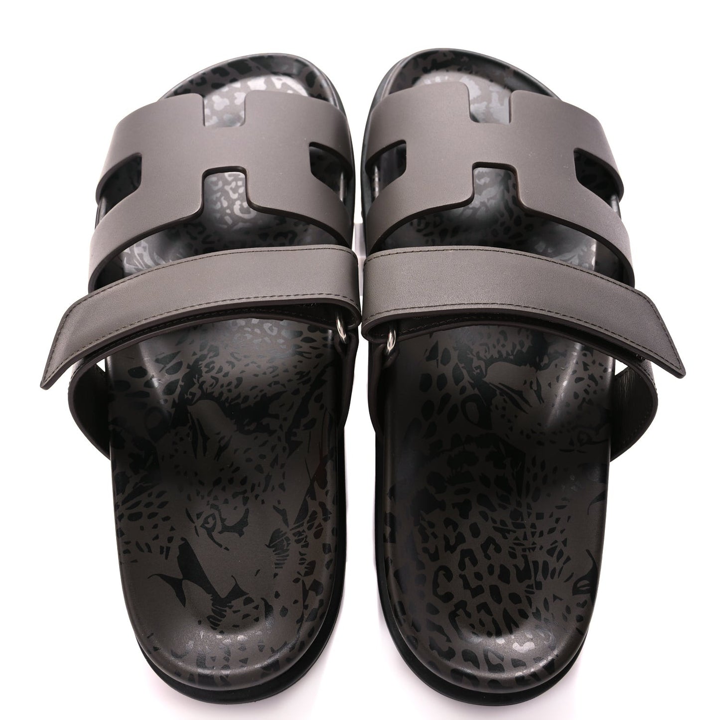 Calfskin Chypre Sandals 38.5 Ecorce