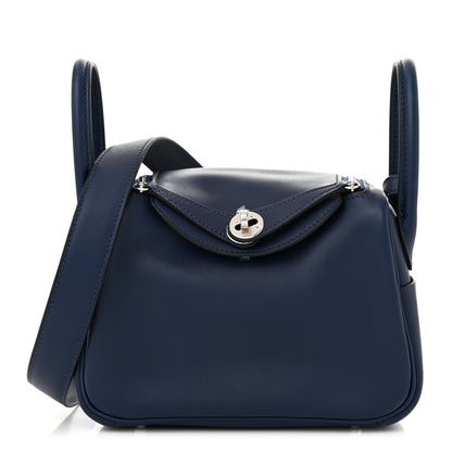 Hermes Swift Verso Mini Lindy 20 Bleu Navy Bleu Frida 1 of 11