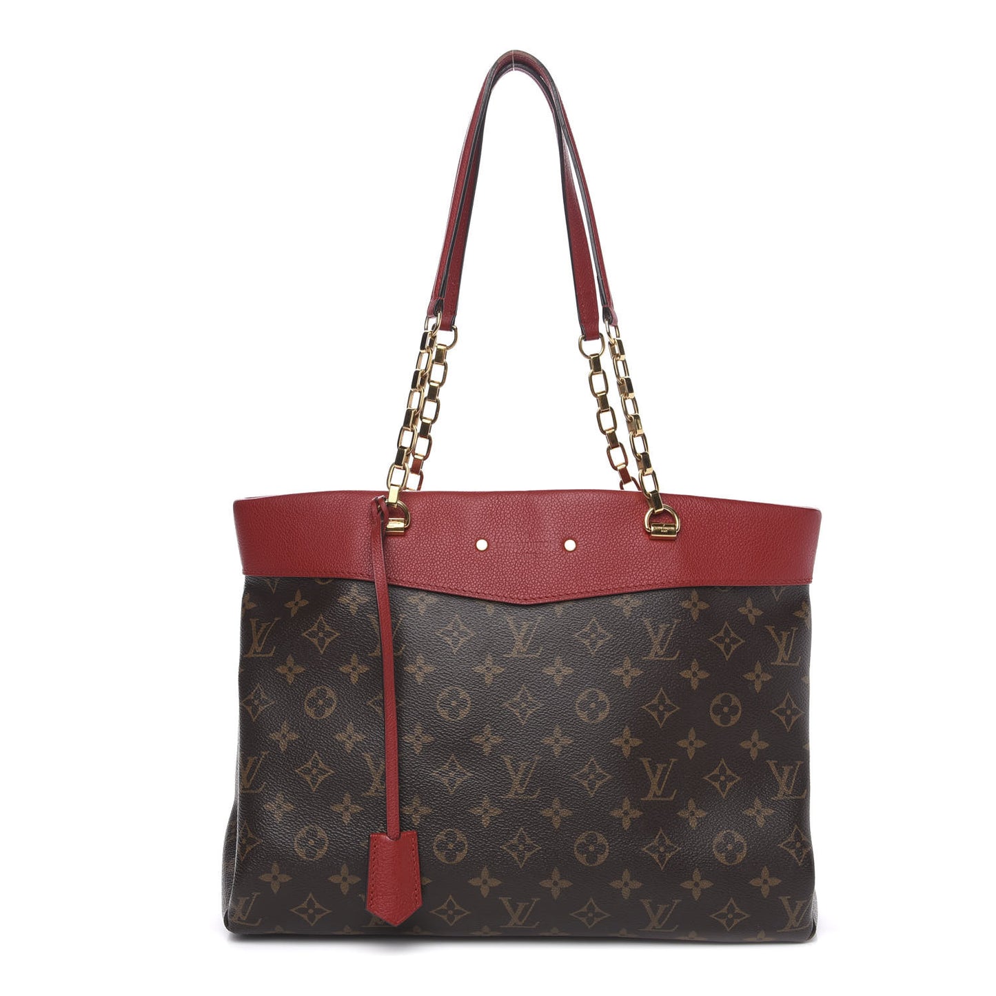 Monogram Pallas Shopper Cherry