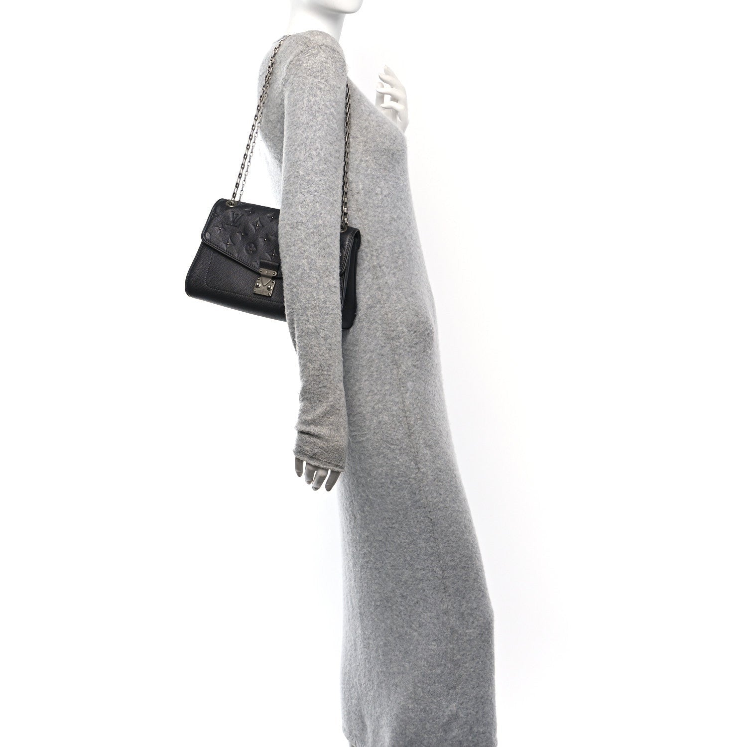 Louis Vuitton Empreinte Studded Saint-Germain PM Platine 2 of 7