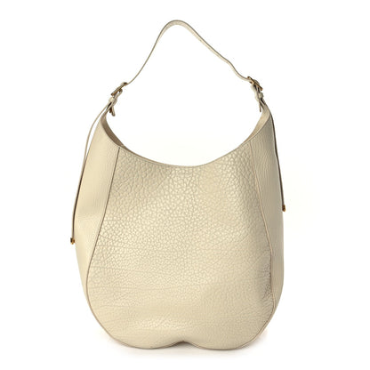 Burberry Signature Grain Extra Large Chess Shoulder Bag Pearl 1 of 8
