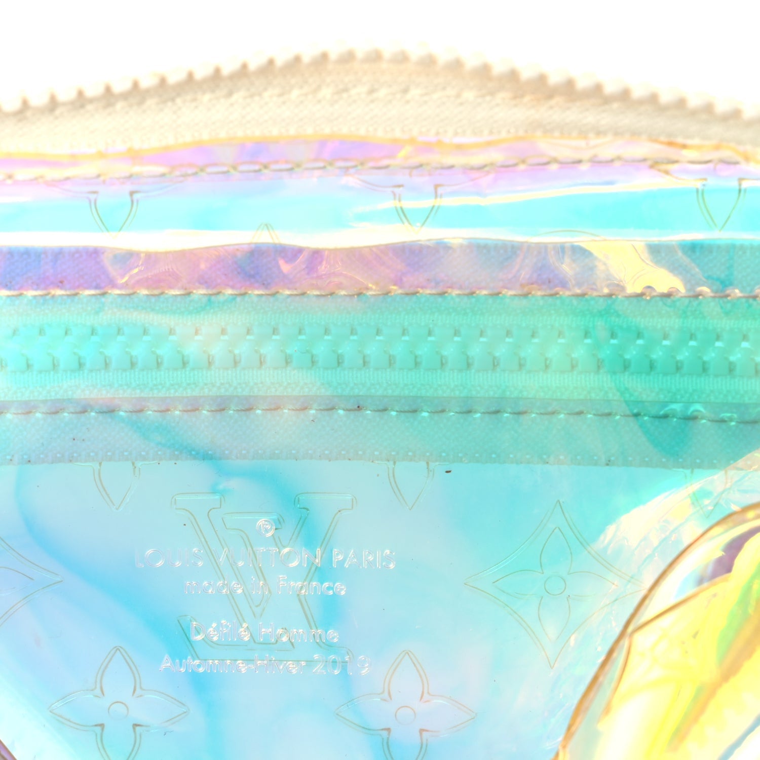 Louis Vuitton PVC Monogram Pochette Volga  Iridescent Prism 5 of 8