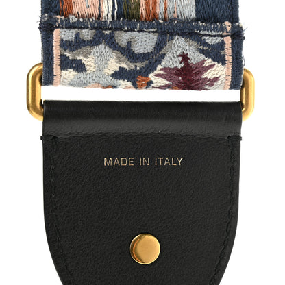 Christian Dior Canvas Embroidered Studded KaleiDiorscopic Shoulder Strap Multicolor 4 of 11