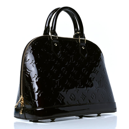 Louis Vuitton Vernis Alma PM Amarante 2 of 4