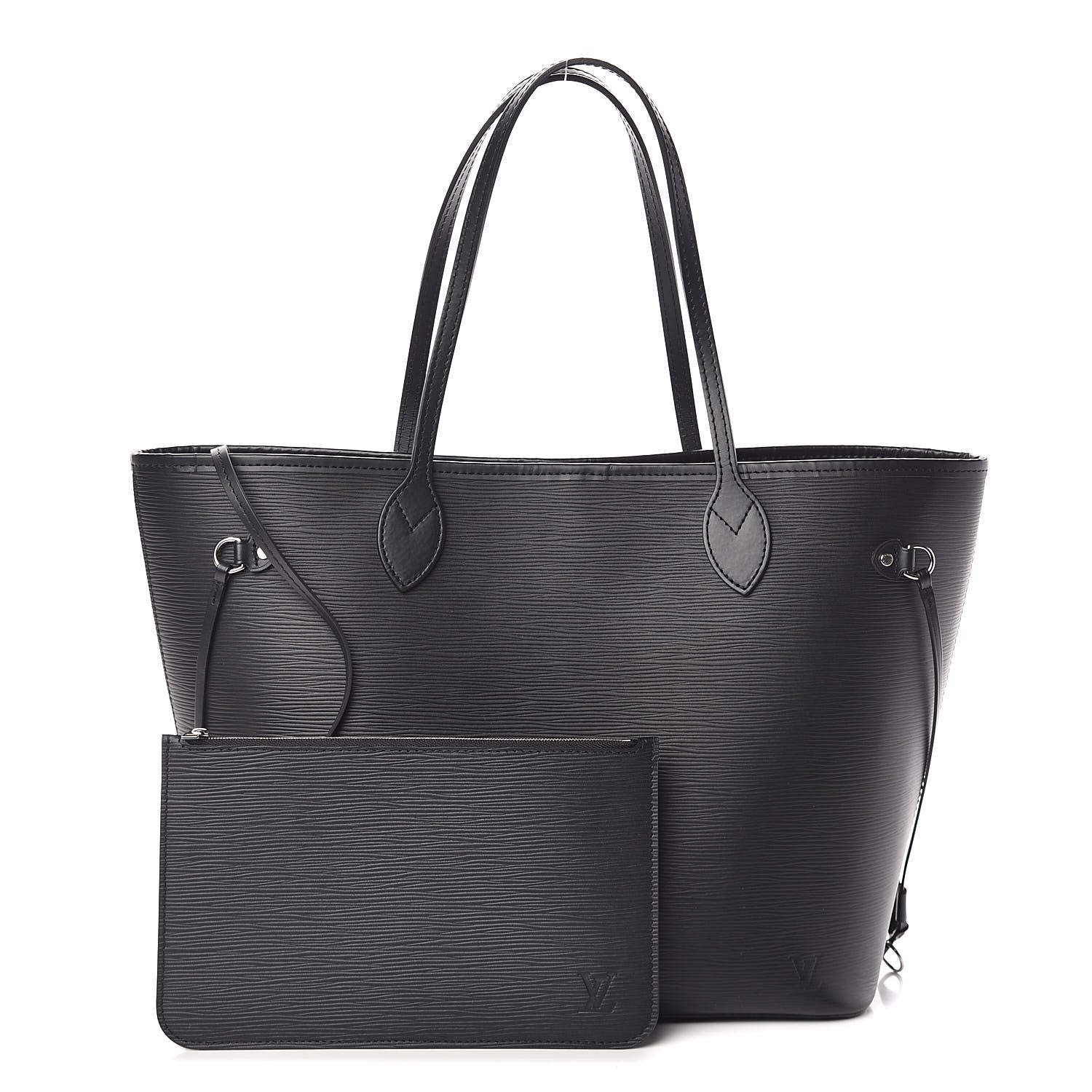 Louis Vuitton Epi Neverfull MM Black 1 of 9