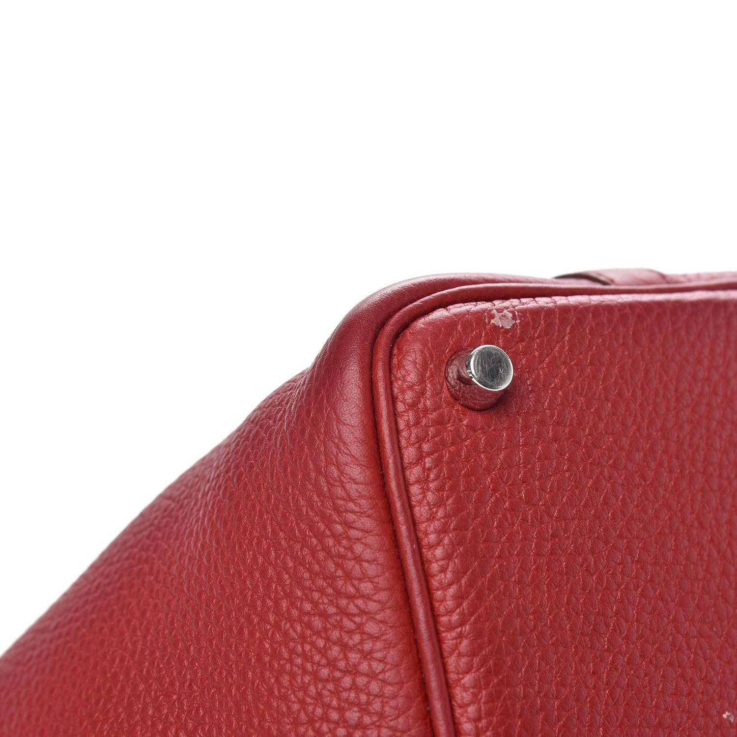 Hermes Taurillon Clemence Picotin Lock 18 PM Rubis 7 of 10