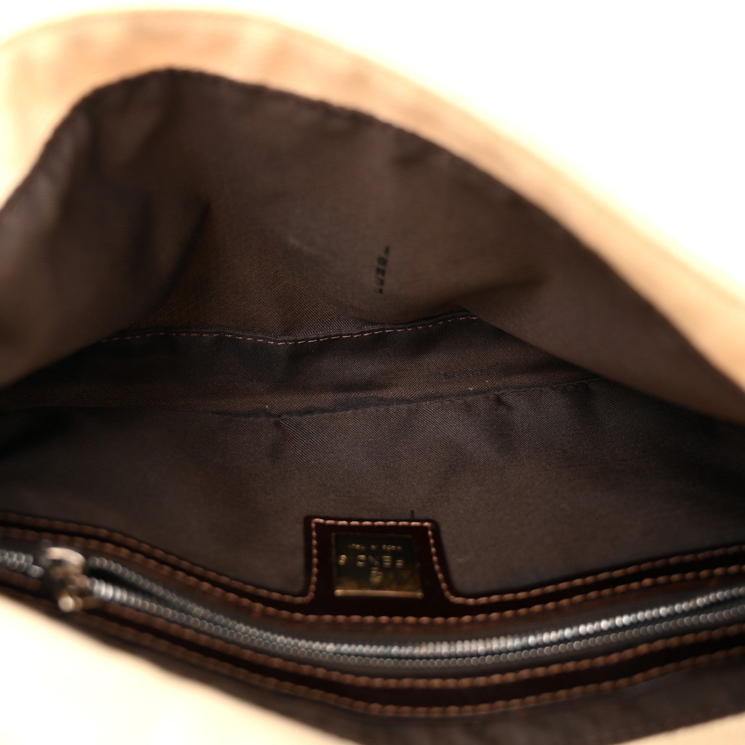 Fendi Zucca Baguette Beige 5 of 10