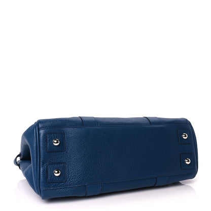 Mulberry Small Classic Grain Bayswater Midnight Blue 3 of 8