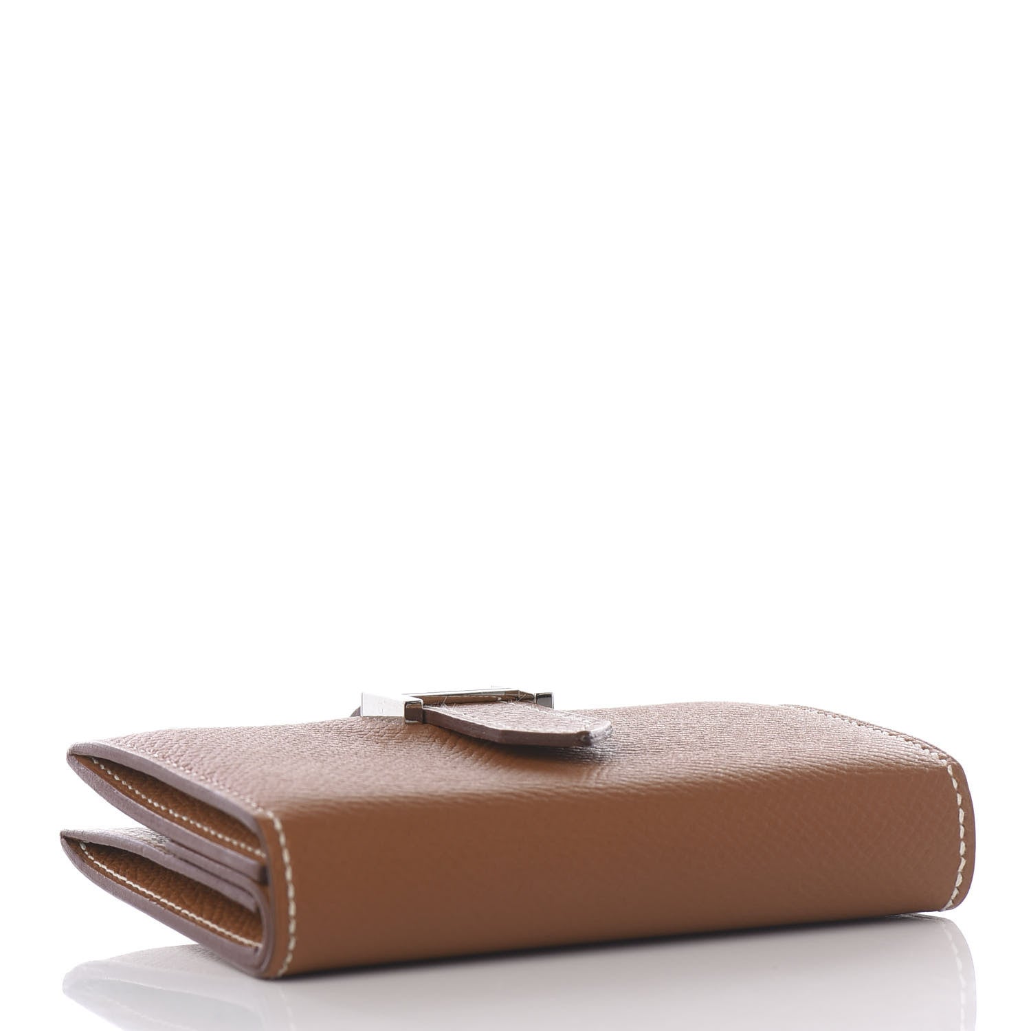 Hermes Epsom Mini Bearn Wallet Gold 3 of 7