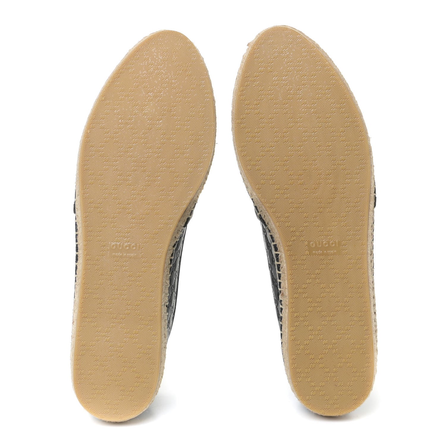 Gucci Microguccissima Signature Espadrilles 40 Black 6 of 11