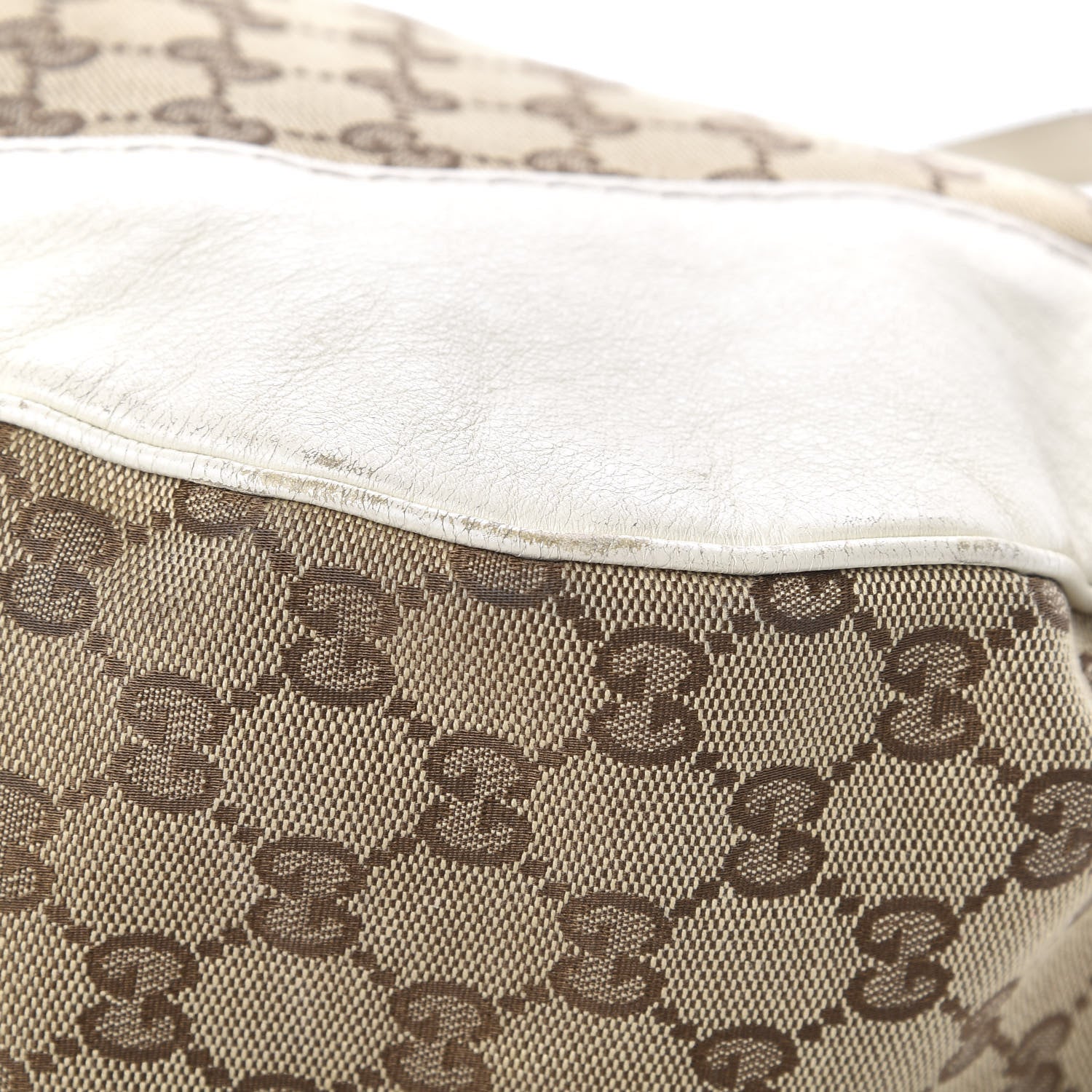Gucci Monogram Charlotte Tote Off White 13 of 14