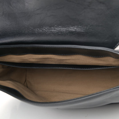 Givenchy Creased Patent Calfskin Medium ID Flap Black 4 of 4