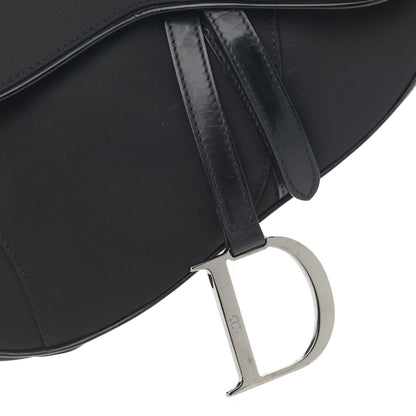 Christian Dior Nylon Saddle Bag Black 7 of 10
