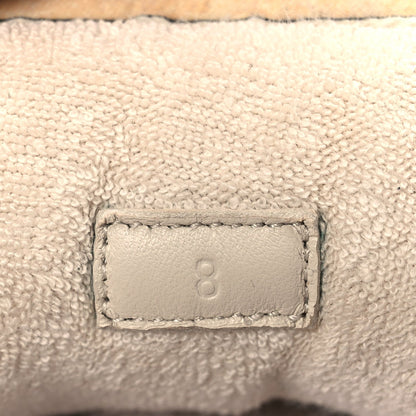 Gucci GUCCI Lame Canvas Nubuck GG Monogram Mens Screener 50mm Sneakers 8 Grey White 8 of 8