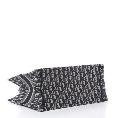 Christian Dior Oblique Medium Book Tote Blue Multicolor 3 of 10